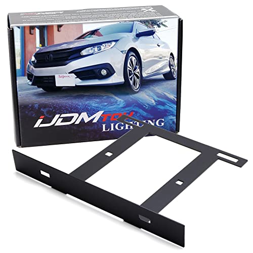 iJDMTOY License Plate Relocator Bracket for Honda 2016-21 Gen10 Civic
