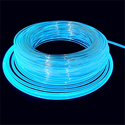 Super Bright LED Optic Fiber Glow Strip, MMA 10ft Plastic Optical Transparent Light Guide Material (0.12in) - size: diameter 0.12in