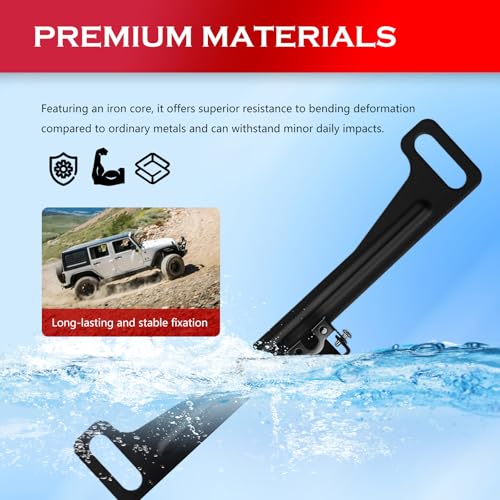 2PCS Car Backup Camera License Plate Mount,170° Adjustable Car License Plate Camera Mount No Drilling Required,Non-damaging Cars Back Up Cameras Licenses Plates Mounts