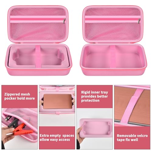 casmilee Hard Travel Case for Halo Bolt 58830 and 57720 - color: Pink, style: Fit for Halo Bolt Air 58830