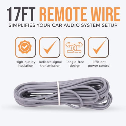 Elite Audio 4 Gauge Amplifier Wiring Kit, 2000W CCA Amp Install Kit – EA-PRMK4 - size: 4 Gauge (Mini-ANL)