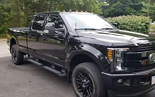 Short Antenna Replacement for Ford F-250 (2017-2027) USA Stainless Steel Threading, Car Wash Proof, Enhanced Reception 6 3/4 Inch Rubber Truck Antenna with Internal Copper Coil