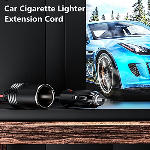 KEWIG 12/24V 20FT 16AWG Heavy Duty Car Cigarette Lighter Extension Cord - size: 20 ft
