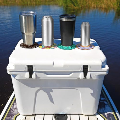 Lil Sucker Suction Cup Holder – Universal Drink Holder for Paddle Board, Kayak, ATV & Boat – Clip-On Coffee, Anti-Spill - Never Spill a Sip Pack of 2 - color: Never Spill a Sip