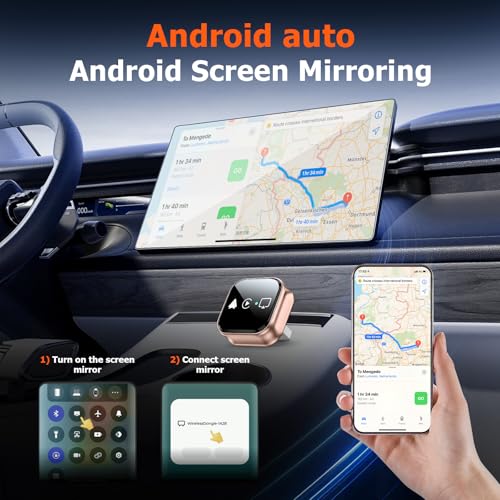 4-in-1 Wireless CarPlay Adapter & Android Auto Wireless Adapter