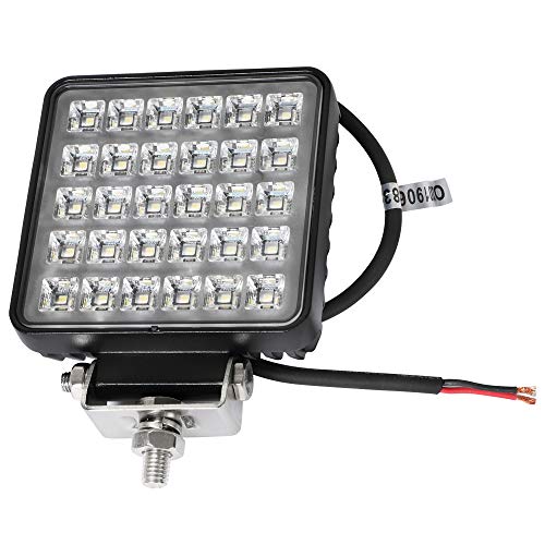 Exzeit 60W Led Work Lights for Truck, 150° Flood Led Trator Lights, 4200LMS Off Road Lights, 4.4inches, 12/24 V Led Light Bar - size: 60W