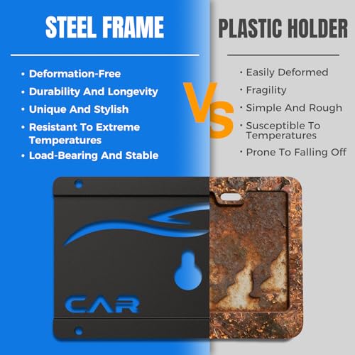License Plate Frame Fits Honda Accord/Civic/Clarity/Crosstour/Element