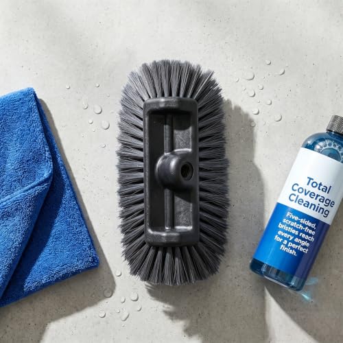 11.5" Ultra-Soft Bristles Car Wash Brush for Car Truck RV & Boat Exterior Cleaning,Dark Gray
