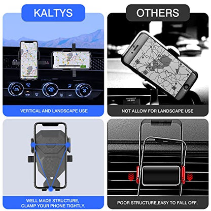 Karltys Car Phone Holder, Honeycomb Dashboard Car Phone Mount Thick Case Friendly, Hands Free Phone Holder for Honda Civic 2022-2025 2026 11th Gen. Interior Accessories - size: 2022-2026 Civic Phone Holder