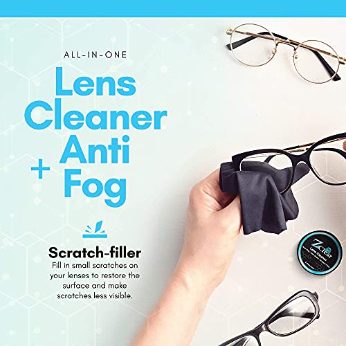 Z Clear Eyeglass Cleaner Paste — Streak-Free, 300+ Uses, Alcohol-Free
