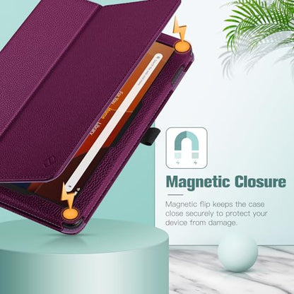 Fintie Folio Case for Amazon Fire HD 10 & 10 Plus 13th/11th Gen 2023/2021 - color: Purple