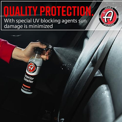 Adam's Interior Detailer (5 Gallon) - Total Car Interior Cleaner, Protectant & Dressing, Leather Conditioner, UV Protection Vinyl, Dashboard, Screen, Seat Cleaner & More