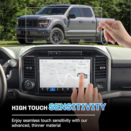 SXCY Anti-Glare Matte for 2025 2026 Ford F150 Screen Protector 12 Inch for 2021-2025 2026 Ford F150 F-150 Accessories Navigation Screen Protector 9H Tempered Glass