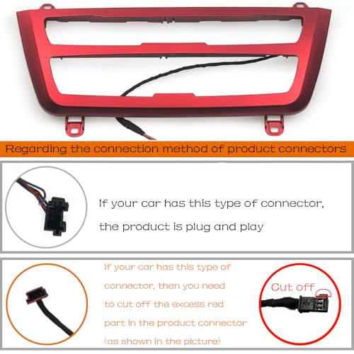 Center Two-color Ambient Light For BMW 3 4 Series 3GT M3 M4 - color: Sport Red