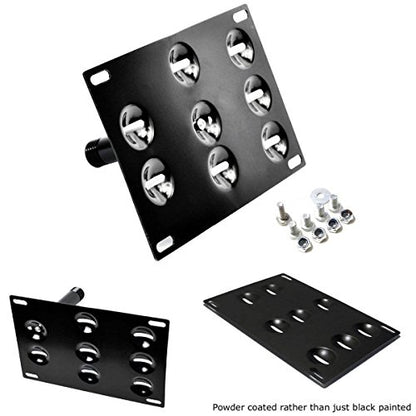 iJDMTOY Tow Hook License Plate Mounting Kit for Toyota 2000-2007 MR-2 Gen3