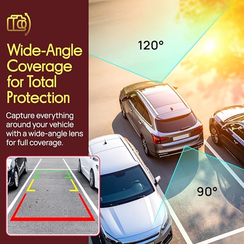 Pyle Dash Cam Rearview Mirror - 4.3” DVR Monitor Rear View Dual Camera Video Recording System in Full HD 1080p w/Built in G-Sensor Motion Detect Parking Control Loop Record Support - PLCMDVR49