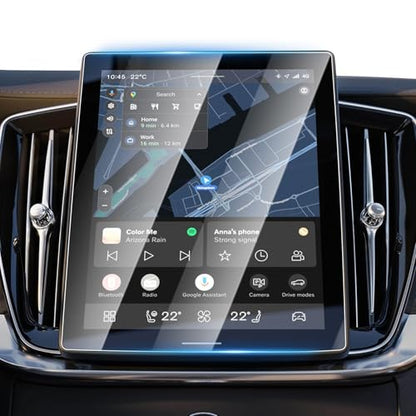 Karltys Screen Protector for 2025 2026 Volvo XC90/Hybrid & 2026 XC60/Hybrid 11.2 Inch [No Glare & Fingerprint] Tempered Glass Volvo XC90/XC60 Accessories - size: 11.2"Volvo XC90 2025 2026