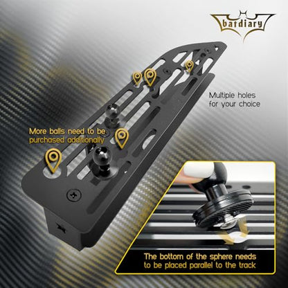 2024 2025 Silverado 1500 Magnetic Phone Mount Compatible with 2022 2023 2024 2025 Chevy Silverado GMC Sierra Accessories Metal Cell Phone Holder Dash Platform Mount(No-Drill Installation) - style: V4