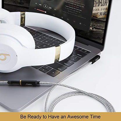 CableCreation Headphone Extension Cable(10FT/3M), TRRS 3.5mm Audio Cable - size: 10 Feet