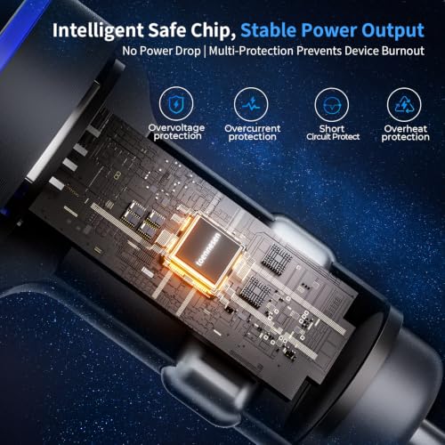 Starlink Mini Car Adapter with 10FT DC Power Cable, Durable 16AWG
