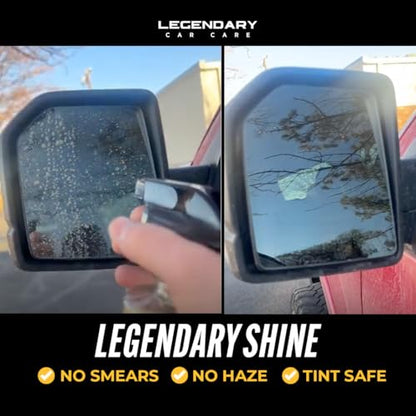 Legendary Glass Cleaner 16oz - Auto Window Cleaner Spray - size: 16 Fl Oz (Pack of 1)