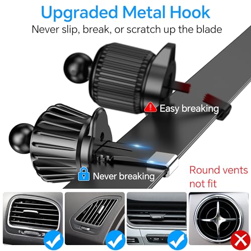 for 15W Magsafe Car Mount Charger【Long Arm】 Magnetic Wireless Car Charger Magsafe Charger Car Accessories Mag Safe Car Mount Holder Vent Magsafe Car Charger Mount for iPhone 16 Pro Max 15 14 13 Plus