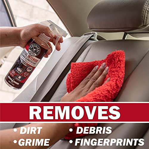 Chemical Guys Total Interior Cleaner & Protectant, Black Cherry, 16 oz - size: 16 Fl Oz (Pack of 1), style: Black Cherry