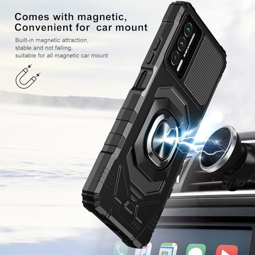 TJS for Cricket Outlast Phone Case, AT&T Jetmore Phone Case (Black) - color: Black