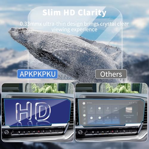 for 2026 Chevy Silverado 1500HD 13.4 Inch Navigation Touch Screen Protector - color: for 23-26 Chevy Silverado 13.4 Blue