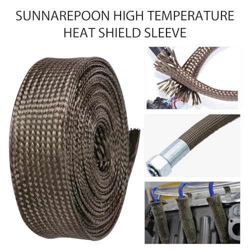 Automotive Wire Hose Heat Shield Sleeve Roll 1-3/16'' - 20ft - size: 1-3/16'' - 20ft