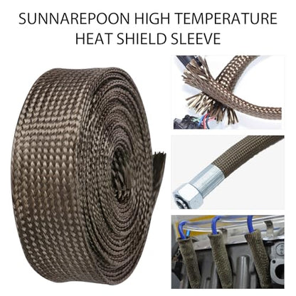 Automotive Wire Hose Heat Shield Sleeve Roll 1-3/16'' - 20ft - size: 1-3/16'' - 20ft