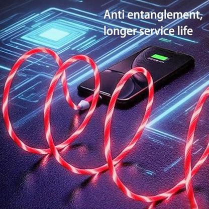 IHAO USB C to C Charger Cable PD Fast Charge and High Speed Sync Visible LED Current Flowing Compatible with All USBC Device-39Inches Red - color: USB C TO C Red
