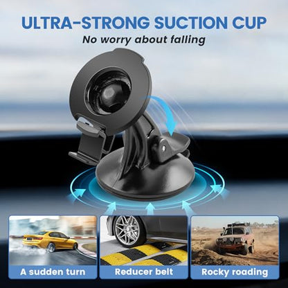 EWAY for Garmin Nuvi Drive Drivesmart Windscreen Windshield Suction Cup Mount Holder Bracket Cradle Mount or Garmin GPS 40 42 52 55 60 61 67 68 2457 2497 2539 2557 2558 2577 2597 LT LMT