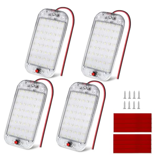 Nilight LED Dome Light 8PCS 6 Inch Interior Light White - color: White Interior Lights-6" 4PCS