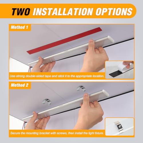 Nilight LED Interior Light Bar 4PCS 15.4 Inch Strip Lights - color: White Interior Lights-15.4" 4PCS