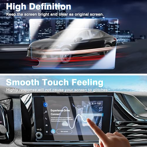 Karltys [Upgrade 2 Pack Screen Protector for [No Glare & Fingerprint] Tempered Glass Toyota Camry LE/SE 2025 2026 8-Inch - size: 8-Inch 2025 +Toyota Camry