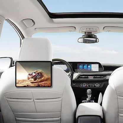 Nillkin Magnetic Tablet wall Mount and Holder for Bedroom car Back seat, headrest iPad Holder Mount for car Cradle Magnet for iPad 10th M5 M4 M3 Tablet,SnapHold Magnetic Sticker Bathroom,Fridge - color: Black