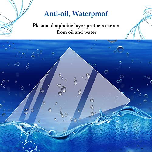 SKTU Screen Protector for 2024 2023 2022 2021 Genesis GV80 Air Conditioner Screen 2023 2024 Genesis GV80 Accessories High Clarity Anti-Scratch (2Pcs) - color: 2021-2024 GV80 Air Conditioner Screen