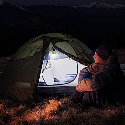 EverBrite Rechargeable Camping Lights 3 Pack, 3 Light Modes with Clip Hook - color: Multicolor