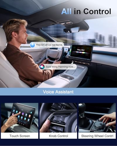 VJB Wireless CarPlay & Android Auto Adapter Dongle for iPhone & Android, Wired to Wireless Converter, Plug and Play USB Car Accessory, Fast Auto-Connect for 2016+ Vehicles (iOS 10+, Android 10+)