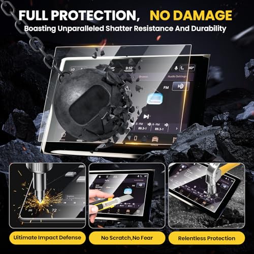 Karltys Screen Protector for 2022-2026 Jeep Grand Cherokee 4xe & L 8.4 Inch Screen Protector Touchscreen (Not for 10.1 inch) Anti Glare Anti Fingerprint Car Radio Screen Cover - size: 8.4"Jeep Grand Cherokee 4xe & L 2025-2026
