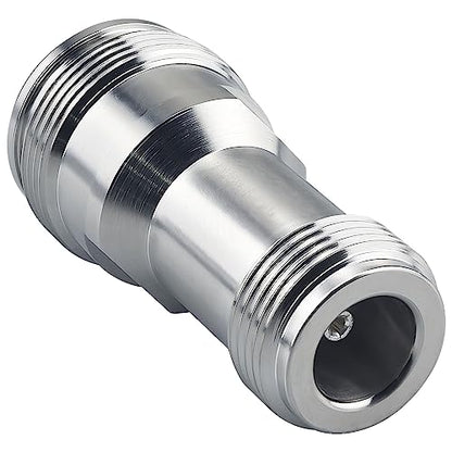 onelinkmore 4.3/10 Mini DIN Connector Female to N Female Adapter Teflon 0-6GHz Connector Coax Adapter - size: 4.3/10 Mini DIN Female to N Female