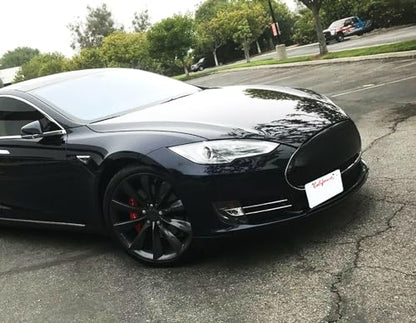 iJDMTOY Grille Mesh License Plate Relocator Kit for Tesla 2012-2016 Model S