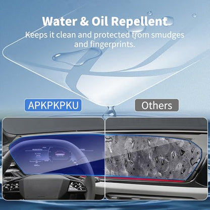 Screen Protector for 2026+ Audi A6/A5/S5/Q6/SQ6 14.5-Inch Curved Integrated - color: For 25-26 Audi A5/A6/Q6/SQ6 AIO Blue