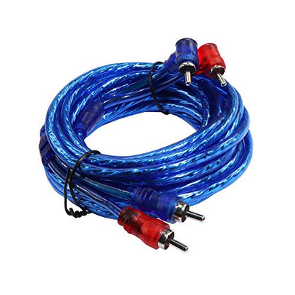 10 Gauge Car Amp Wiring Kit –Welugnal A Car Amplifier Install subwoofer Wire Wiring Kits Helps You Make Connections and Brings Power to Your Radio, Subwoofers and Speakers Amp Power Wire - size: 10 Gauge