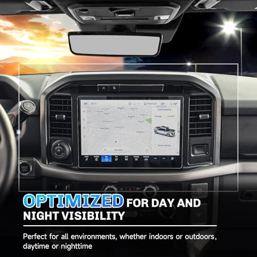 SXCY Anti-Glare Matte for 2025 2026 Ford F150 Screen Protector 12 Inch for 2021-2025 2026 Ford F150 F-150 Accessories Navigation Screen Protector 9H Tempered Glass