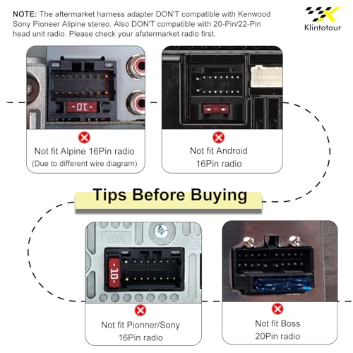 Aftermarket Radio Wiring Harness Compatible with Nissan 1995-2013/Infiniti 1997-2012, Universal ISO Car Stereo Adapter Fits for FX35 FX45 G20 I30 Q45 QX4 QX56