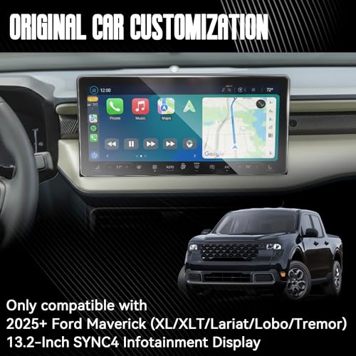 13.2 in Screen Protector fit for Ford Maverick 2025 2026 - size: Fit for Ford Maverick 2025 2026