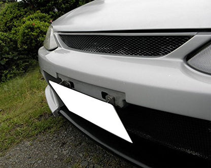 iJDMTOY Front/Rear License Plate Re-Position Bracket for All Car/Truck/SUV