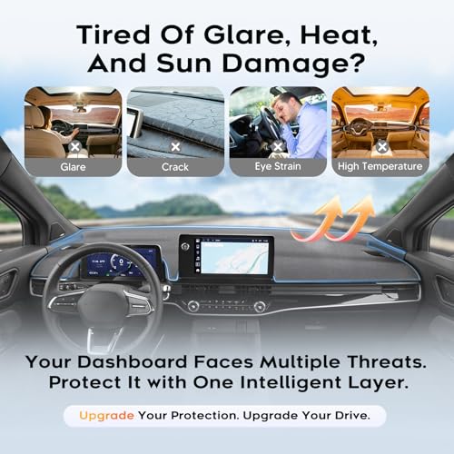 Cartist Gray Dash Cover for 2024-2026 Honda Prologue Dashboard Cover - color: 24+Prologue(Gray)